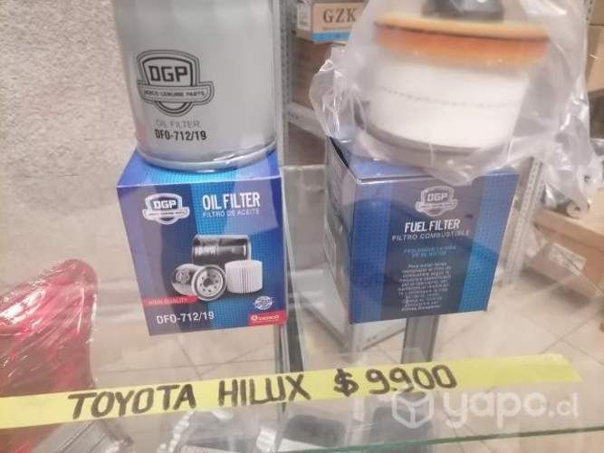 Filtro petróleo + Filtro aceite dgp certificado