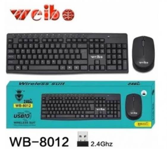 Set Teclado + Mouse Ejecutivo Inalambrico Weibo WB
