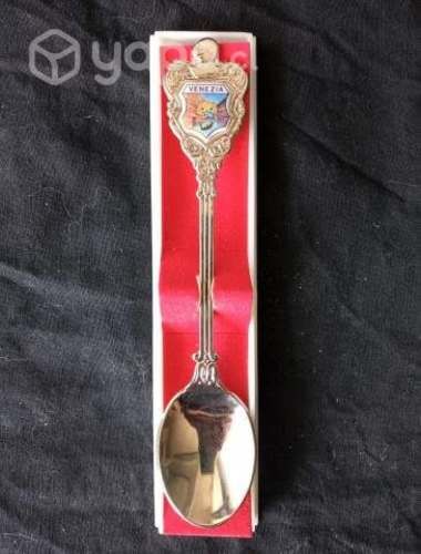 Cuchara Venezia Recuerdo Antiguo Coleccionable