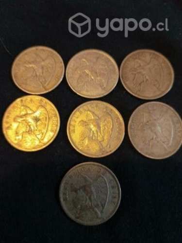 Monedas antiguas de plata