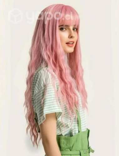 Peluca rosa