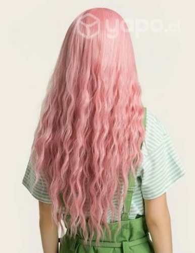 Peluca rosa