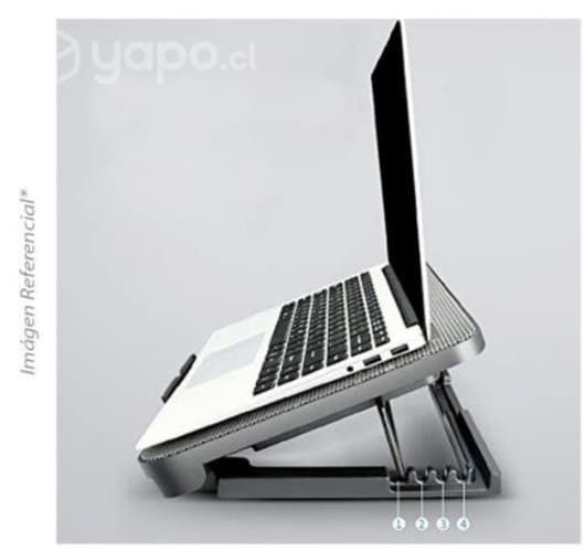 Base De Enfriamiento Para Notebook Con Altura Ajus