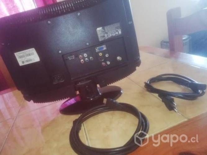 MONITOR LED AOC HD/VGA 15.6 Pulgadas