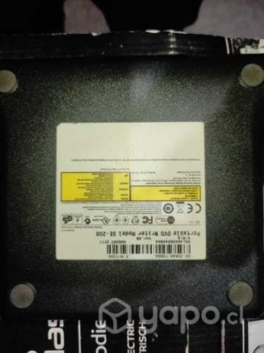 Grabador disco portable