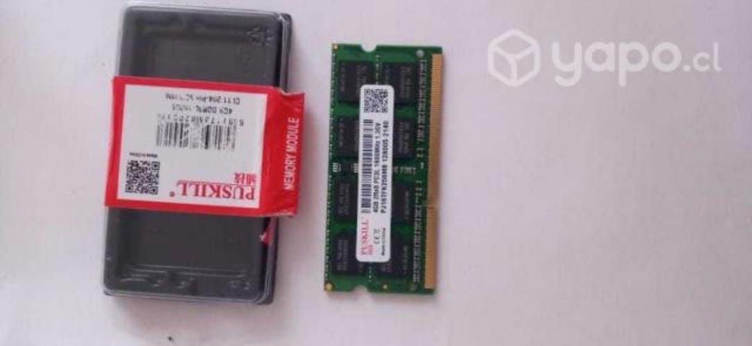 Memoria ram 4gb DDR3L notebook