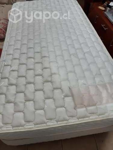 Box spring cama americana 1.5 plazas Rosen