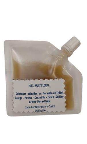 5 Sachet de Miel Pura De Abejas Multiflora directo  Del Panal