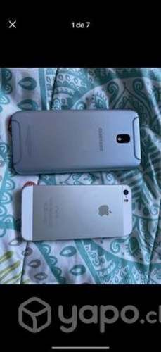 IPhone 5s y Samsung Galaxy J5