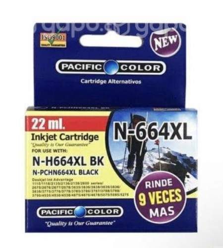 664XL Pack 2 cartuchos, 1 negro y 1 color
