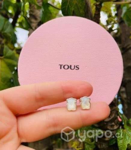 Aros tous de plata 925 originales con su joyero