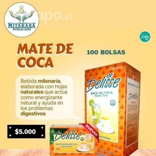 Mate de coca 100 bolsitas dellisse