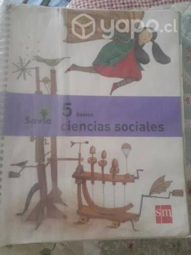 Ciencias sociales 5 básico, Savia, ed sm