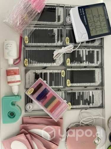 Insumos Extensiones de pestañas