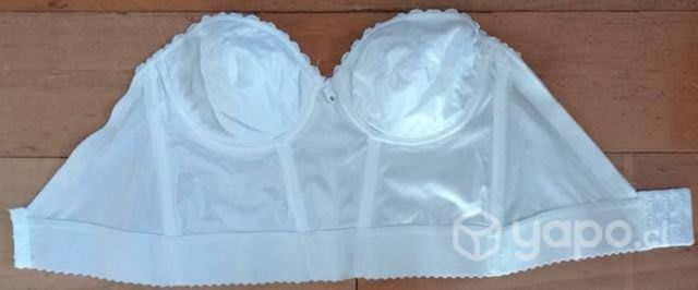 Bustier blanco