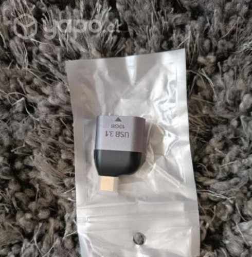 Adaptador Tipo C a USB 3.0 Resistente Metal Alumin