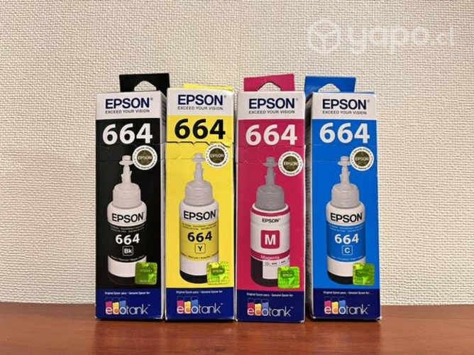 Tinta original EPSON 664 (SELLADOS)