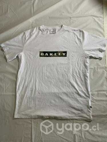 Polera Oakley Blanca Nueva