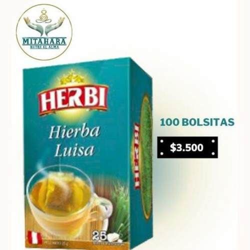 Te Herbi Hierba Luisa 100 bolsitas