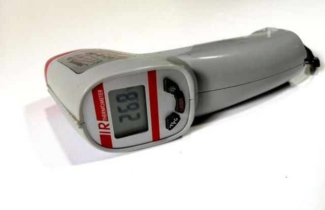 Termometro laser infrarrojo