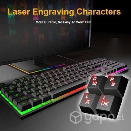 Teclado + Mouse Red Gamer IMICE AN300