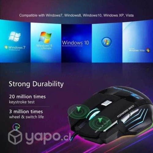 Teclado + Mouse Red Gamer IMICE AN300