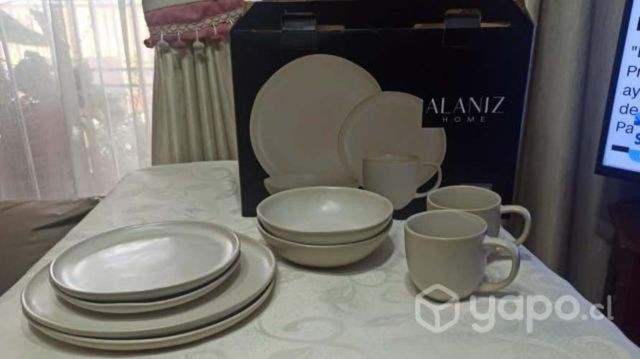 Loza ceramica 24 piezas