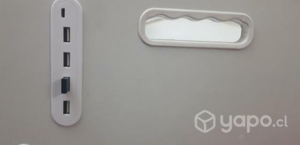 Mesa cama notebook 4 puertos plegable