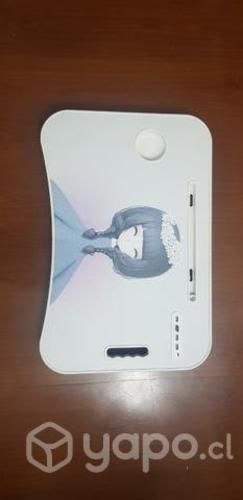 Mesa cama notebook 4 puertos plegable