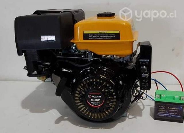 Motor estacionario 15hp partida electrica y manual