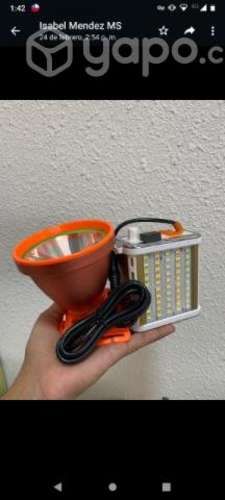 Linterna Minera Usb Camping*