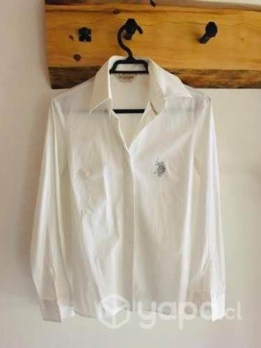 Blusa blanca juvenil mujer