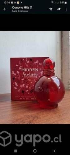 Perfumes originales hidden 100ml