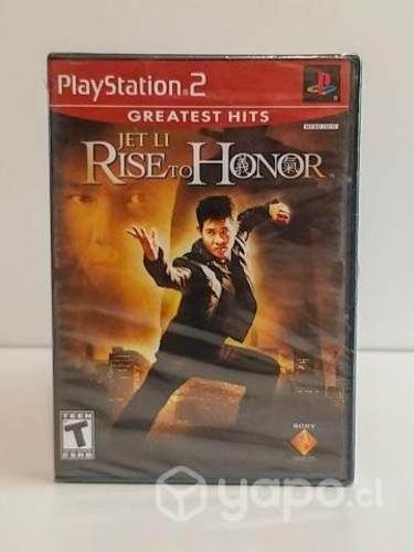 Jet Li: Rise to Honor Sony PlayStation PS2 Shooter