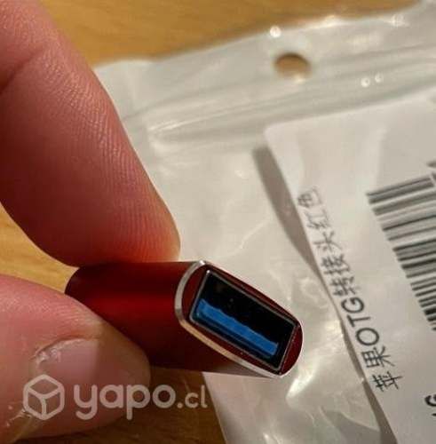 Adaptador para Iphone Lightning A USB 3.0 OTG de 8