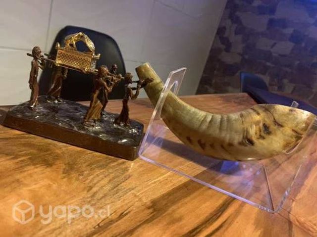 Exclusiva arca con los levitas más shofar carnero