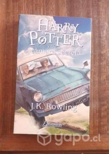 Libro Harry Potter y la cámara secreta