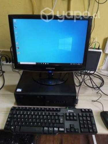 Computador hp + monitor