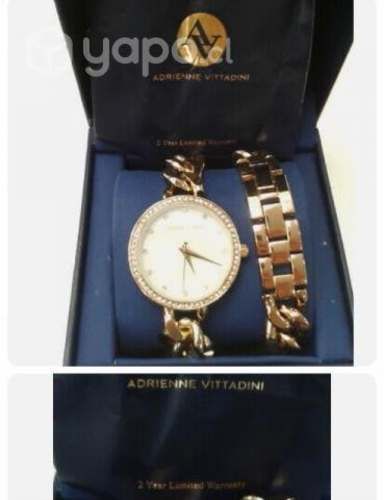 Reloj Adrienne Vittadini original con diamantes