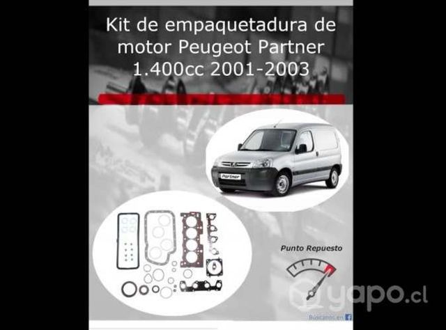 Kit de empaquetadura Peugeot Partner 1.4cc 2001-03