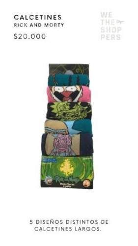Set Calcetines Rick & Morty