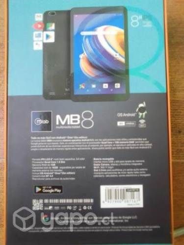 Tablet Microlab MB8 multimedia ( Casi nuevo)