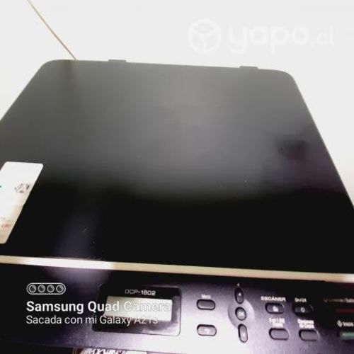 Impresora brother dcp-1602 + 2 toner sellado