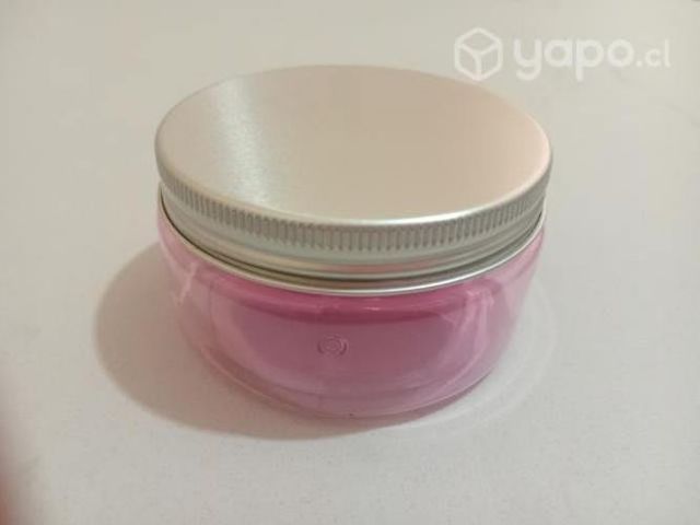 Potes Pet 200cc rosados tapa aluminio