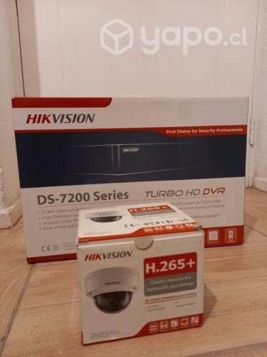Hikvision dvr + camara + disco duro + memoria