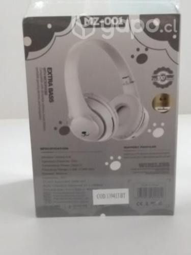 Lindos udífonos Bluetooth con orejas De osito