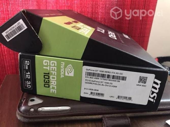 GeForce GT 1030 AERO ITX 2G OC