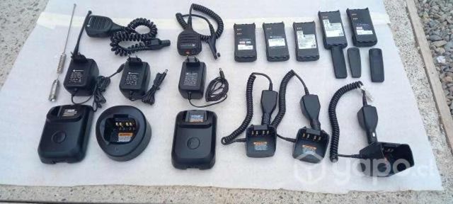 Cargadores. Antenas. Baterias, microfonos