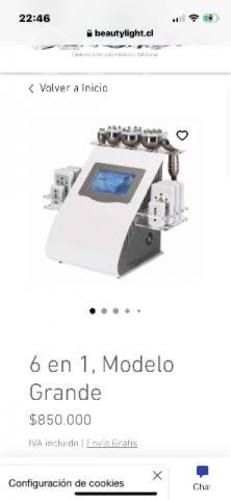 Maquina lipolaser 6en 1