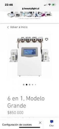 Maquina lipolaser 6en 1